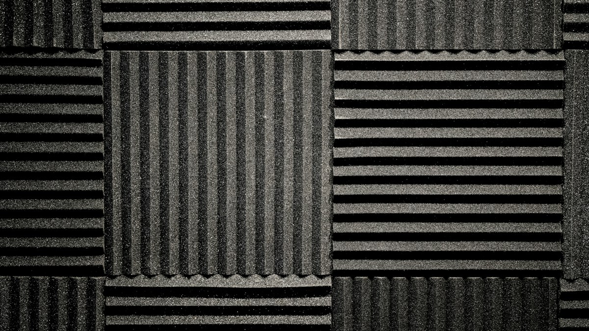 Acoustic Foam Panels (Set of 12)